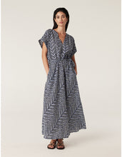 Load image into Gallery viewer, Sea Breeze Dress-Chevron Print