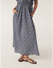 Load image into Gallery viewer, Sea Breeze Dress-Chevron Print