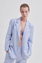 Load image into Gallery viewer, Liah Blazer-Brunnera Blue