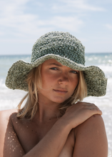 Load image into Gallery viewer, Polly Short Brim Hat-Aloe