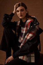 Load image into Gallery viewer, Merino Check Jumper-Red Check