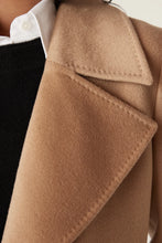 Load image into Gallery viewer, Evans Wool Coat-Camel