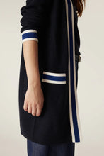 Load image into Gallery viewer, Tribeca Merino Cardigan-Midnight Navy