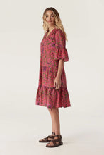 Load image into Gallery viewer, Balmoral Tiered Dress-Pink Floral