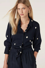 Load image into Gallery viewer, Muse Blouse-Navy Spot