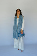Load image into Gallery viewer, Shawl / Wrap / Scarf-Denim