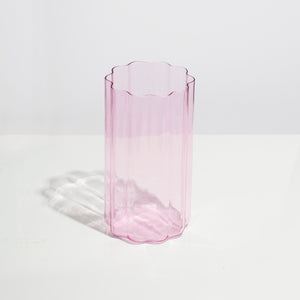 Wave Vase-Pink