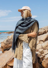 Load image into Gallery viewer, Shawl-Charcoal