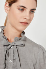 Load image into Gallery viewer, The Florence Blouse-Micro Houndstooth