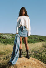 Load image into Gallery viewer, Shawl / Wrap / Scarf-Denim