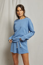 Load image into Gallery viewer, Tyler-French Terry Pullover Sweatshirt-Carolina Blue