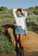 Load image into Gallery viewer, Shawl / Wrap / Scarf-Denim