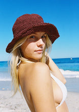 Load image into Gallery viewer, Peggie Bucket Hat-Merlot