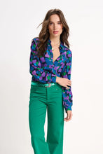 Load image into Gallery viewer, Blouse-Mila Brushwork Lilac