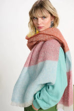 Load image into Gallery viewer, Shawl Stripes-French Pink