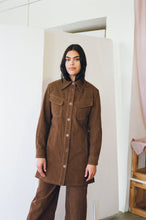 Load image into Gallery viewer, James Dress-Hazelnut Corduroy