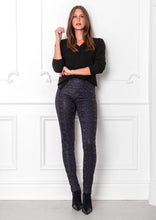 Load image into Gallery viewer, Shayla Thinny Pant 31"-Black/Navy