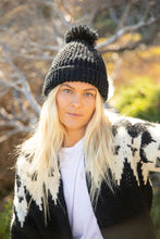 Load image into Gallery viewer, Grace Beanie-Noir