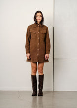 Load image into Gallery viewer, James Dress-Hazelnut Corduroy