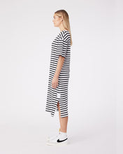 Load image into Gallery viewer, Emily Dress-Black Rock Stripe