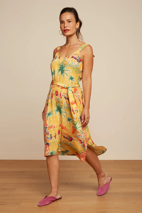 Lenny Dress Serafini-Tuscan Yellow