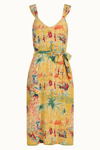 Lenny Dress Serafini-Tuscan Yellow