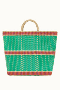 Beachy Bag Puglia-Amber Green