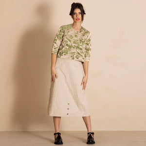 Marie Louise Birdie Jacket-Pistachio