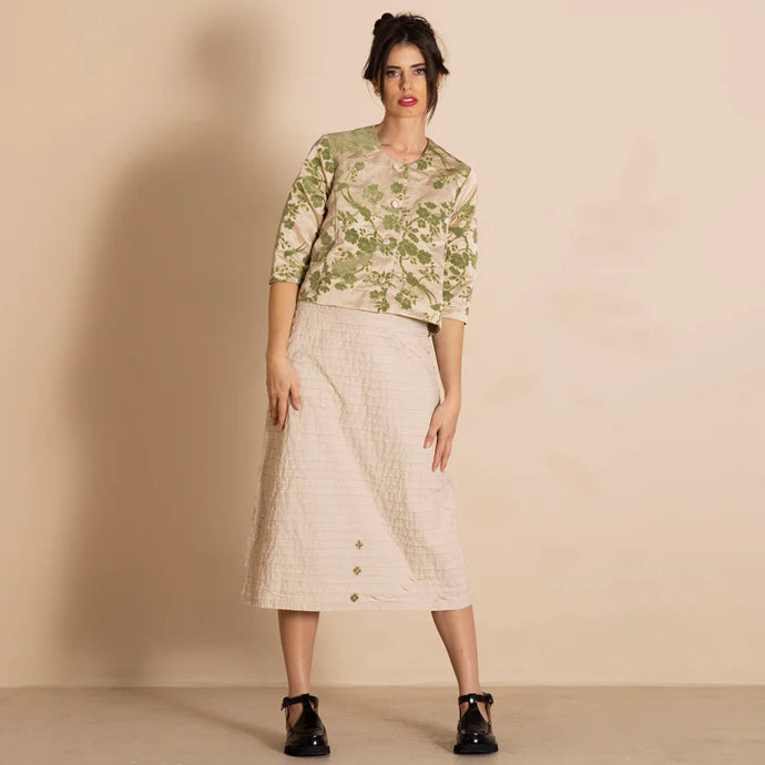 Marie Louise Birdie Jacket-Pistachio