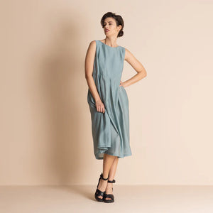 Bamboo Molly Slip Dress-Duck Egg Blue