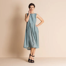 Load image into Gallery viewer, Bamboo Molly Slip Dress-Duck Egg Blue