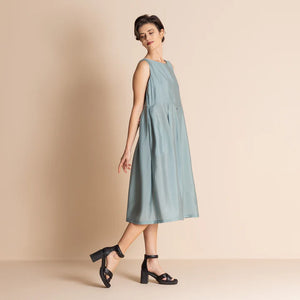 Bamboo Molly Slip Dress-Duck Egg Blue