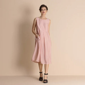 Bamboo Molly Slip Dress-Blush