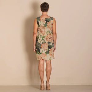 Roses Linen Shift