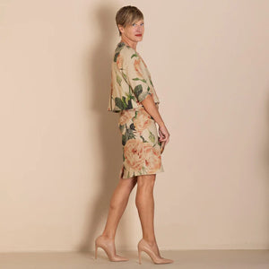 Roses Linen Birdie Jacket