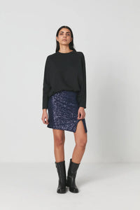 Hilde Skirt-Navy