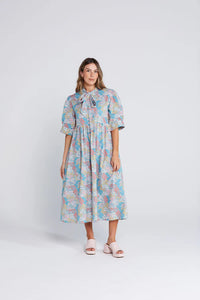 Nightfall Dress-Floral Frenzy