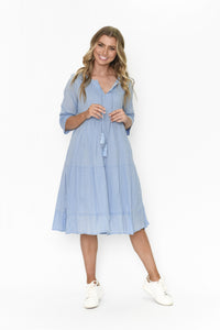 Amber Dress Solid-Cherry