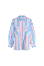 Load image into Gallery viewer, Eastern Shirt-Baby Blue/Pink