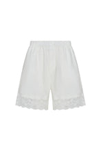 Load image into Gallery viewer, Night Night Lace Short-White