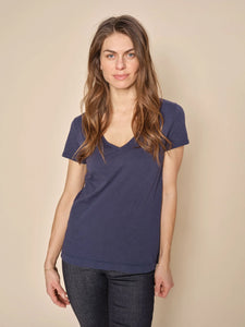 Arden Organic V-Short Sleeve Tee