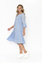 Load image into Gallery viewer, Amber Dress Solid-Cherry