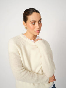 Tammy Thora Knit-Ecru