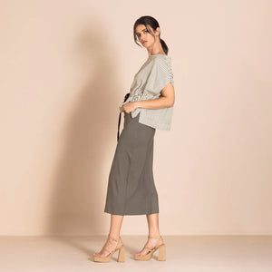 Candy Stripe Tableau Top