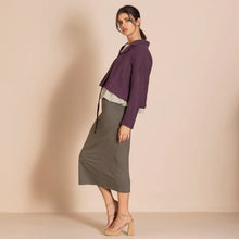 Load image into Gallery viewer, Lulu Tailored Birdie Jacket-Raisin