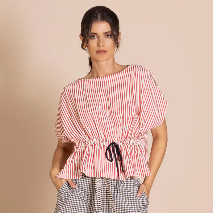 Candy Stripe Tableau Top