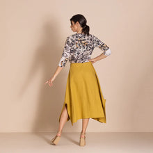 Load image into Gallery viewer, Lulu Pleat Hanky Skirt-Avocado