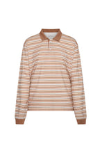 Load image into Gallery viewer, Common Polo-Muted Sunset Stripe