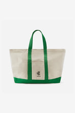 Load image into Gallery viewer, CPD Classico XL Tote-Green/Cream