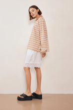 Load image into Gallery viewer, Common Polo-Muted Sunset Stripe